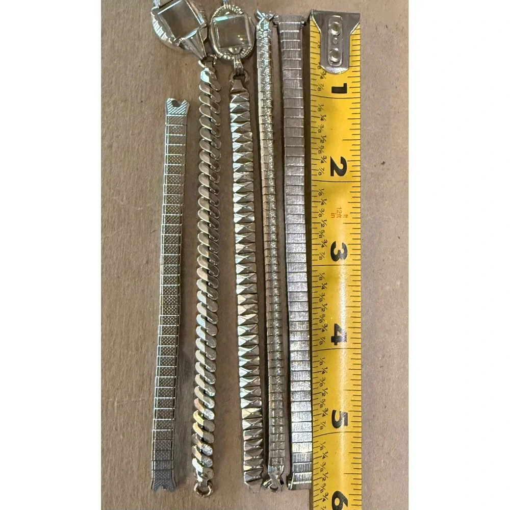 Vintage Watch Band Lot JB Champion Speidel Baldwin‎ USA Stainless Expansion